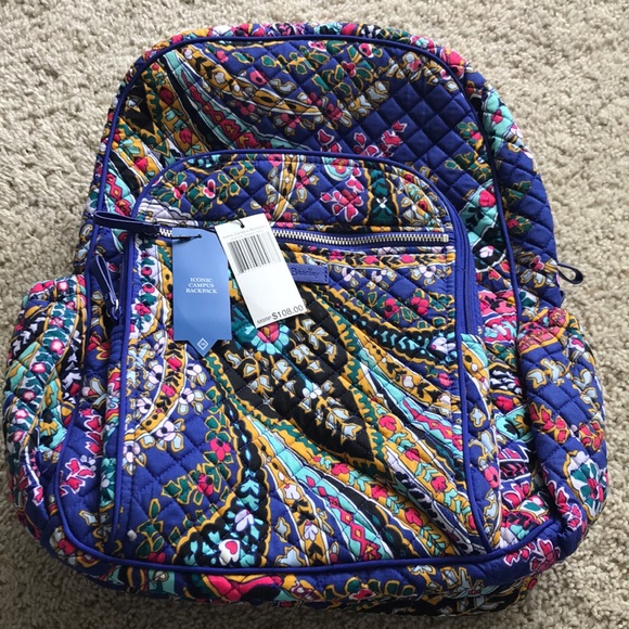 vera bradley backpack with trolley sleeve
